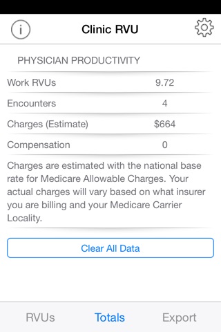Clinic RVU - Track charges, collections, RVU, and physician pay screenshot 2