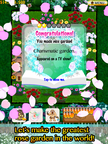Rose Gardens iPad screenshot 3 - Games app