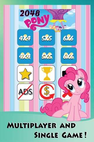 2048 Game Pony Edition - All about best puzzle : Trivia game screenshot 4