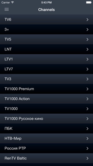 Latvija TV Guide