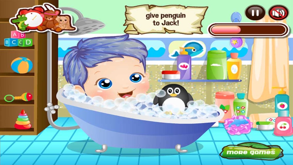 Care Baby - Feed him,Bath,Sleep,Play - Fun Kids Game - 1.0.0 - (iOS)