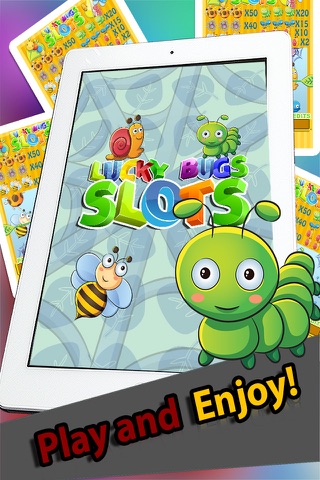 Lucky Bugs Slots Pro - Las Vegas Strip Casino Slots Machine, Spin The Reels & Win Game screenshot 3