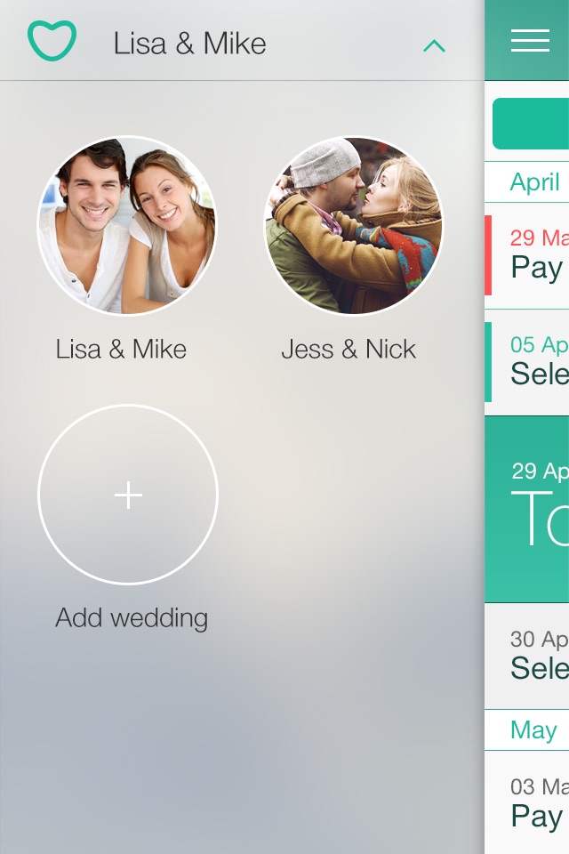 weddio - wedding planning made easy screenshot 4