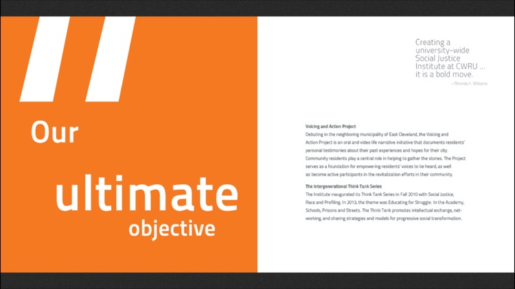 Social Justice institute at CWRU