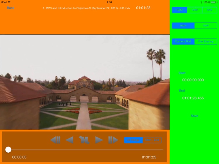 MP4 Video Editor for iPad
