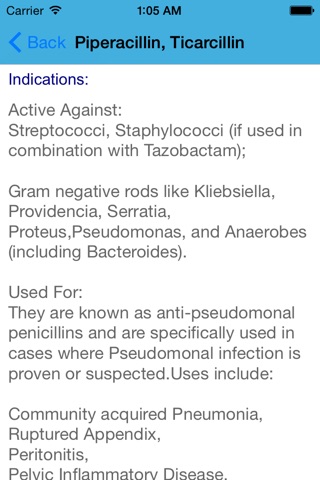 Antibiotics and Infections screenshot 4
