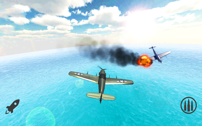 Air Strike HD - Classic 3D Sky Combat Flight Simulator, Warp(圖3)-速報App