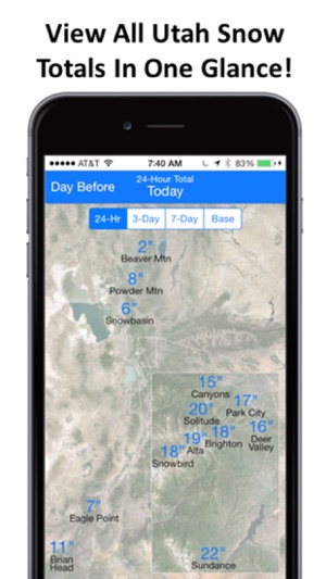 Utah Snow Map & Webcams(圖1)-速報App