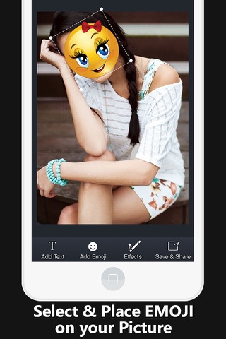 Emoji & Text on Your Photo PRO - Funny Emoji Editor to put Smileys Stickers on Pictures! screenshot 3