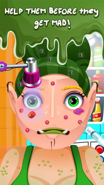 Baby Monster Halloween Doctor Salon - crazy little nail spa & makeover games for kids (girls & boys)