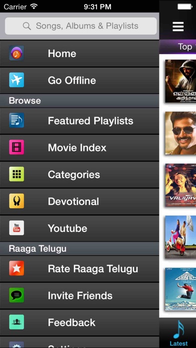 How to cancel & delete Raaga Tamil Songs Radios Top 10 Hits Videos Devotional Music from iphone & ipad 3