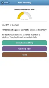 Domestic Violence Inventory screenshot #4 for iPhone