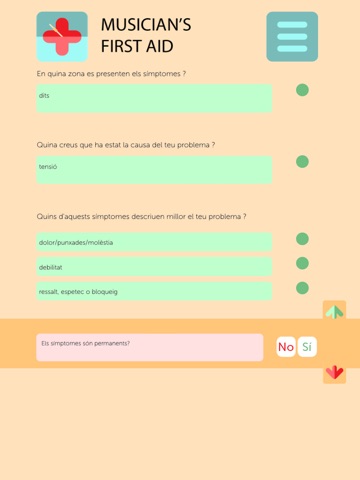 Musician's First Aid - Català (per a iPad) screenshot 3