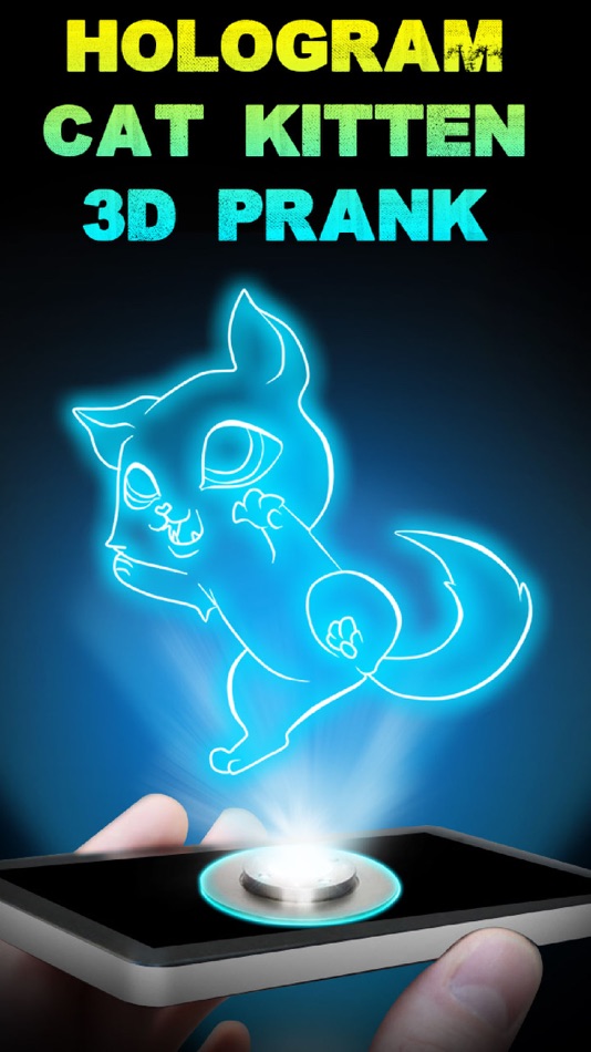 #1. Hologram Cat Kitten 3D Prank (iOS) 由: Mariya Ivanova