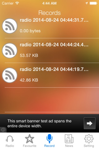 Indonesia Radio News Music Recorder screenshot 4