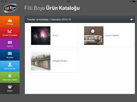 Screenshot #6 pour Filli Boya Ürün Kataloğu