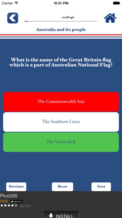 Australian Citizenship Test Pro: Questions for Australia Citizenship Test