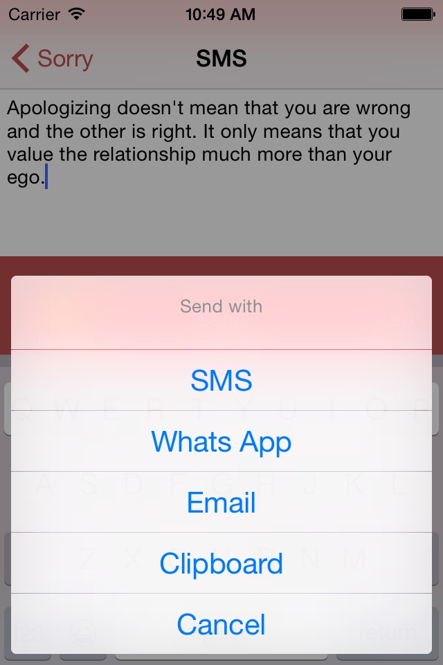 SMS Butler Pro - Your Quotes Archive screenshot 4