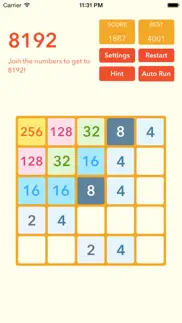 2048 plus+ - strategy number puzzle game pro iphone screenshot 1