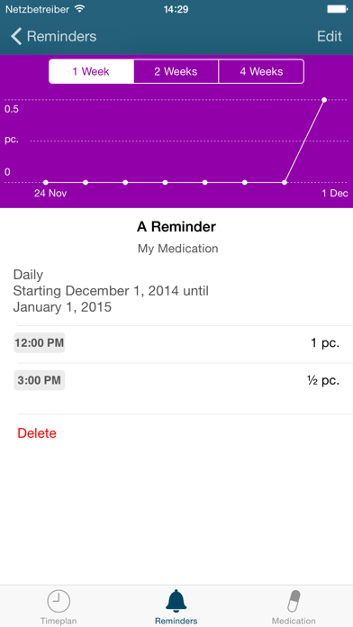 Screenshot #3 pour Medication Alarm