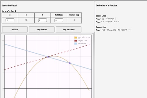 Derivative Visual screenshot 2