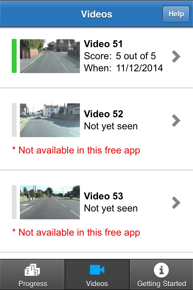 Driving Theory 4 All - Hazard Perception Videos Vol 7 for UK Driving Theory Test - Free screenshot 3