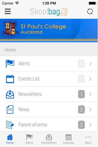 St Paul's College - Skoolbag screenshot 2