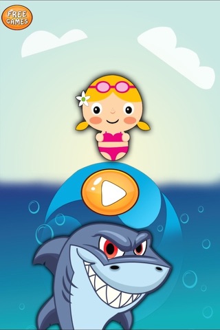 A Shark Swim Rescue Game FREE - Underwater Survival Dash screenshot 4