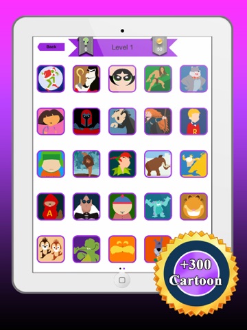 Cartoon Quiz | Anime Test | Guess the animation character iPad screenshot 4 - Entertainment app