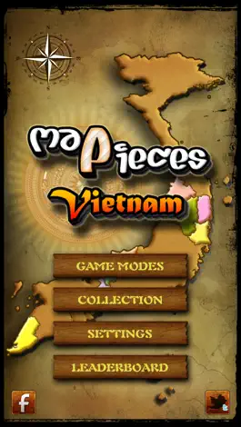 Game screenshot MapPieces: Vietnam - A map puzzle game mod apk