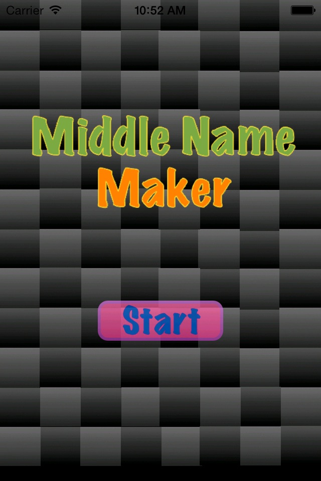 Middle Name Maker 簡単！名前を作成 飲み会、コンパ、合コンで便利なツール screenshot 2