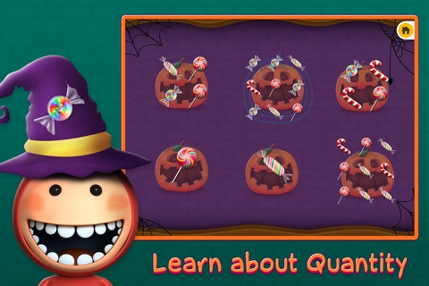 Candy Count - Quantity Matching Learning game for Kids in Preschool, Kindergarten & First Grade FREE screenshot 3