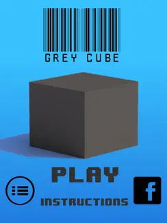 Grey Cube - Endless Barrier Runner iPad image 2
