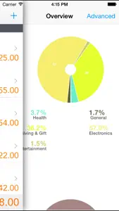 Expense Manager - Pocket Edition screenshot #1 for iPhone