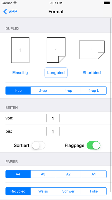 Screenshot #3 pour ETHZ VPP Printer