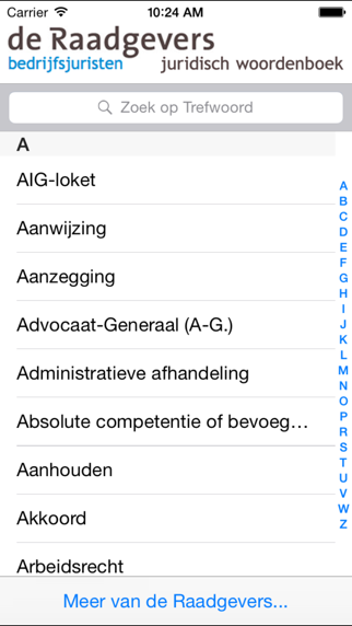 How to cancel & delete de Raadgevers from iphone & ipad 1