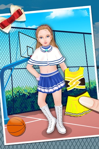 High School Girls - Cheerleader Salon! screenshot 3