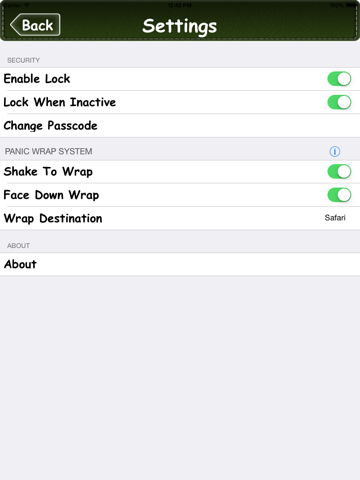 Screenshot #4 pour Contacts Locker