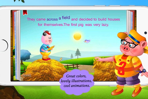 The Three Pigs by Story Time for Kids screenshot 4