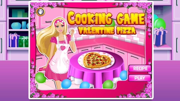 Cooking game-valentine pizza