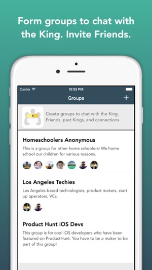 KingForADay - Chat With A New King Everyday - King For A Day(圖5)-速報App