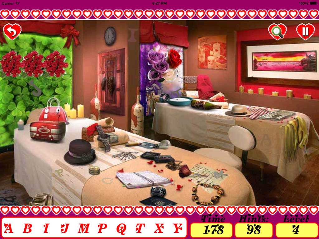 Valentine Hidden Alphabets & Numbers screenshot 4