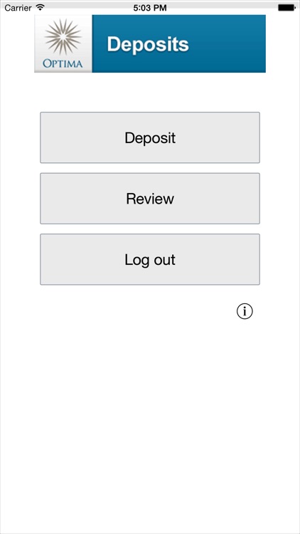 Optima Mobile Deposit