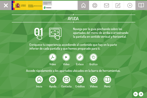 Imserso Aprendizaje Hipermedia screenshot 4