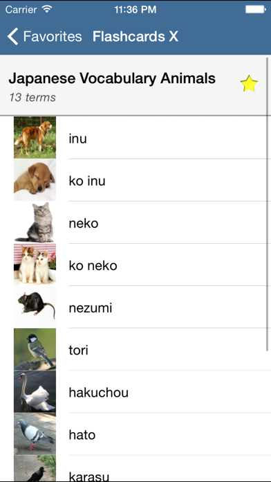 Flashcard X for Cram.com app screenshot