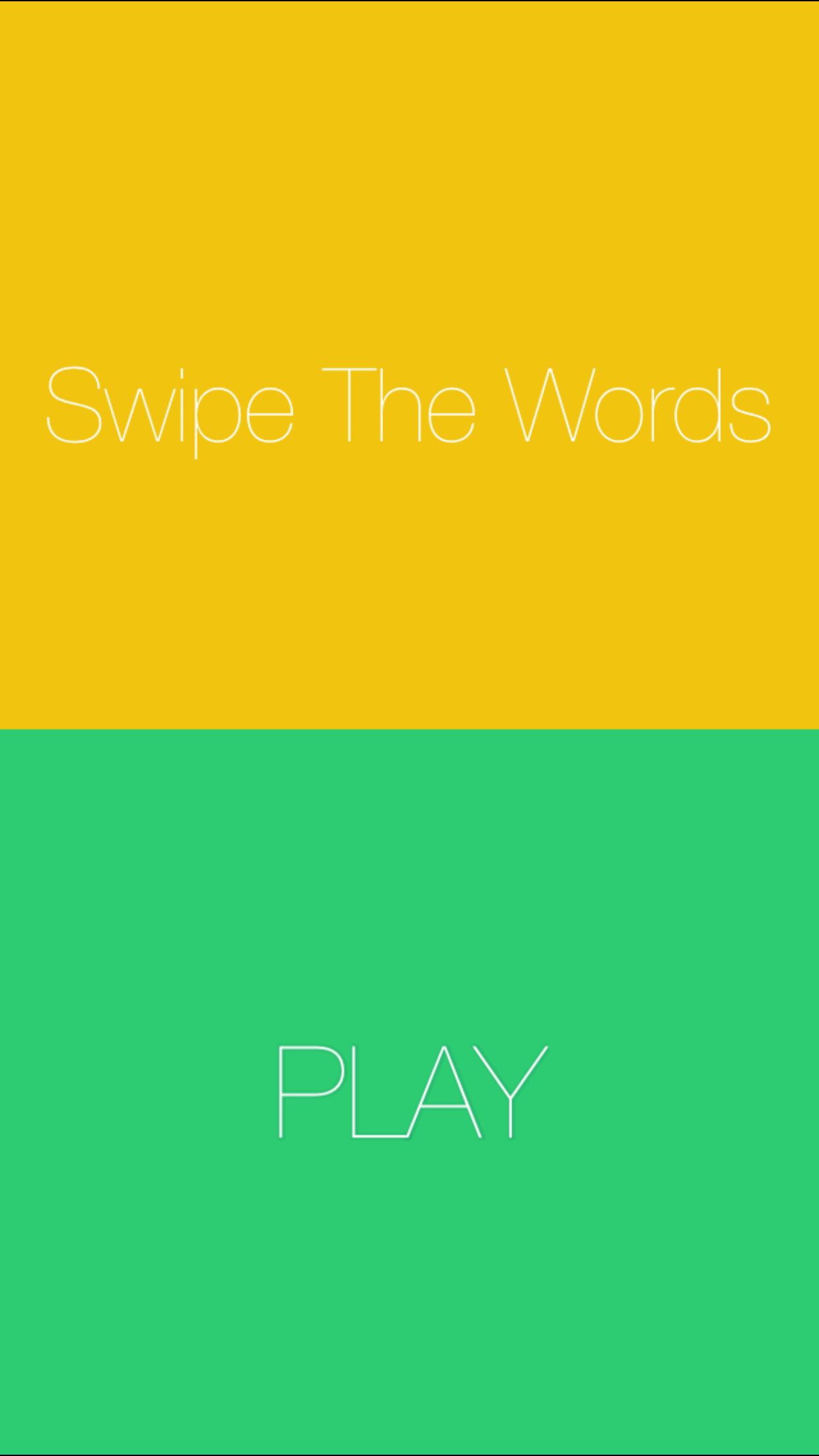Swipe The Words