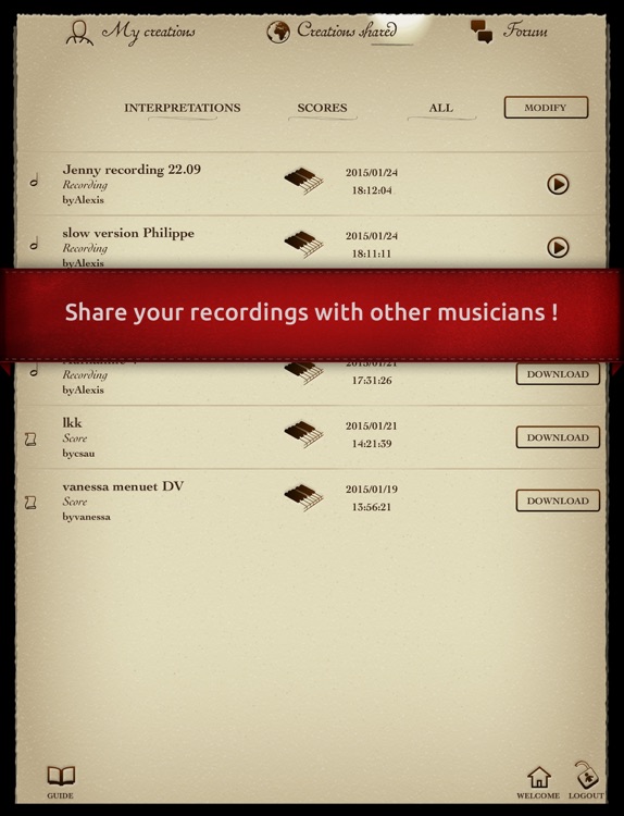 Play Beethoven – Pastoral (interactive piano sheet music)