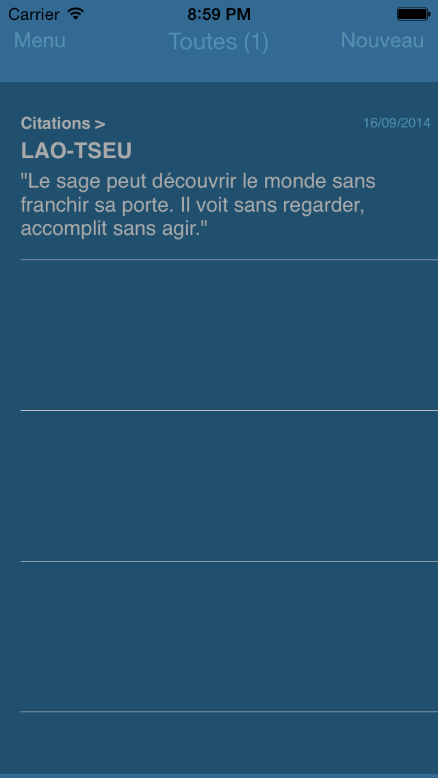 Screenshot #1 pour Bluenotes