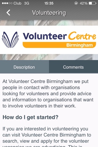 Birmingham Voluntary Service Council screenshot 3