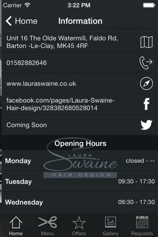 Laura Swaine Hair Design screenshot 3